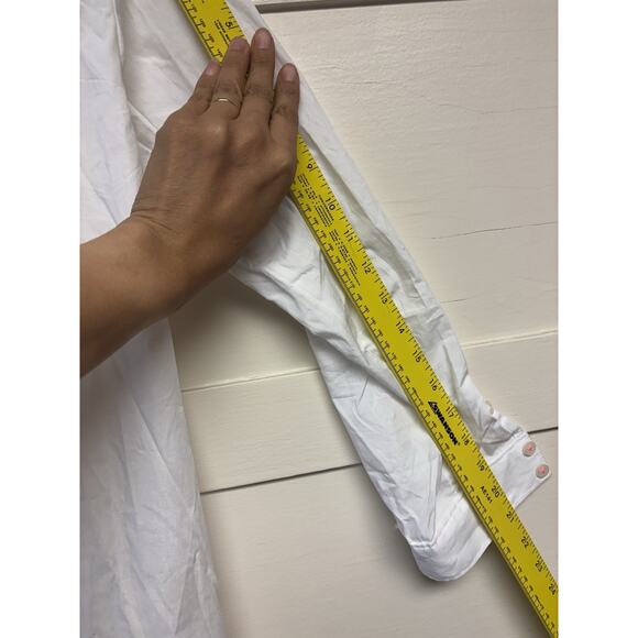 Maeve White Button Down Tunic NWT - Picture 7 of 7